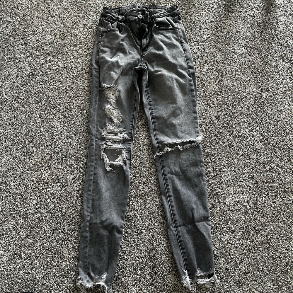 American Eagle Distressed Skinny Jeans